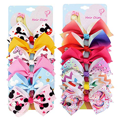 12Pc Hair Bow for baby, toddler, girls - Hair Plus ME