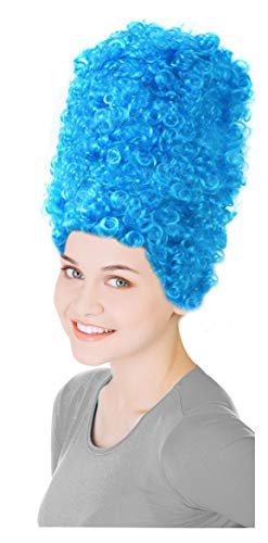 Blue Beehive Wig (Simpson, Marge) for Adults - Hair Plus ME