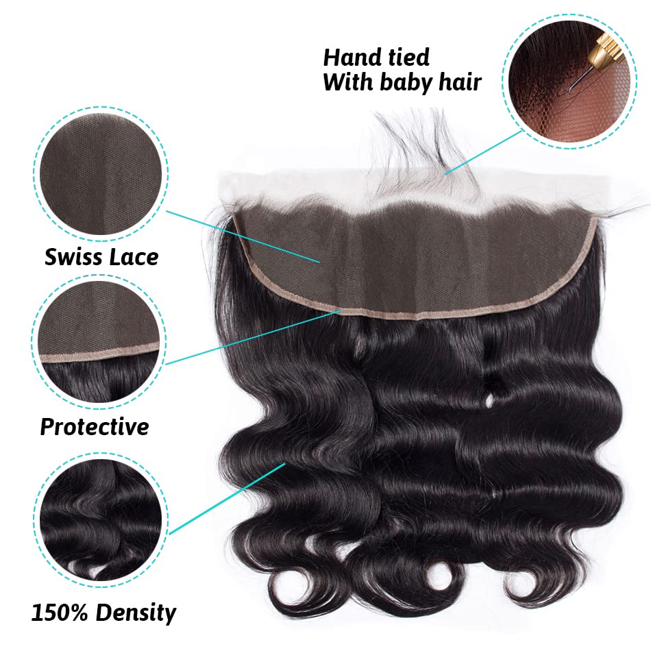 Body Wave Ear To Ear HD Lace Frontal - Hair Plus ME