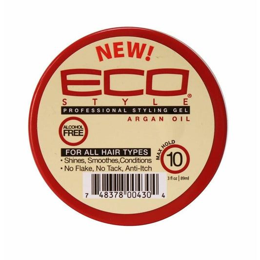 Eco Style Argan Oil Professional Styling Gel 3 OZ - Hair Plus ME