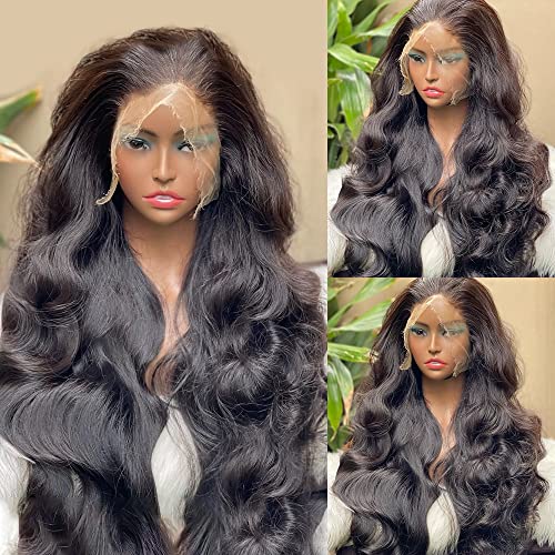Full 360 Lace Front Wigs Human Hair 150% Density HD Transparent Lace Front Wigs Pre-Plucked With Baby Hair - Hair Plus ME
