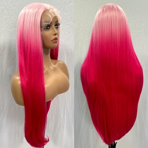 Hair Plus ME 13x6 Lace Front Wigs Pre Plucked 32 Inch Long Straight - Hair Plus ME