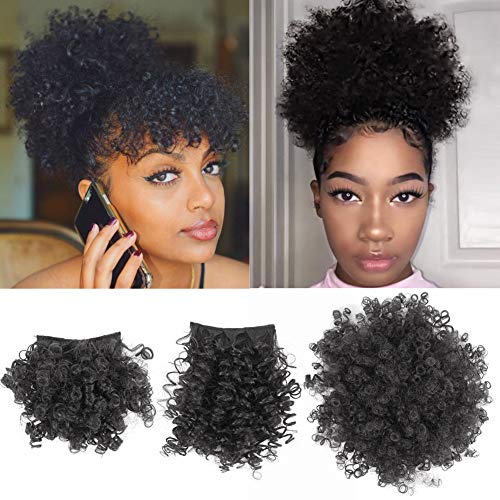 Hair Plus ME 3pc Afro Puff Ponytail - Hair Plus ME