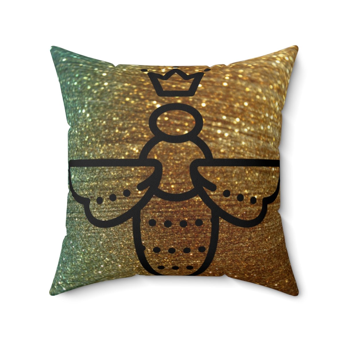 I am a Bee. I am a Boss. Polyester Accent Pillow - Hair Plus ME