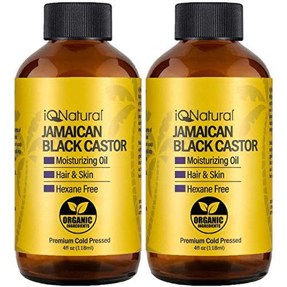 Jamaican Black Castor Oil USDA Certified Organic - Hair Plus ME
