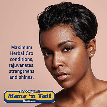 Mane 'n Tail Herbal Gro NATURAL CONDITIONER FOR HAIR & SCALP Pomade 5.5 Ounce - Hair Plus ME