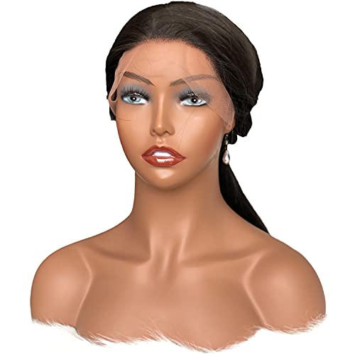 Mannequin Head Featuring Shoulder & Pierced Ears - Hair Plus ME