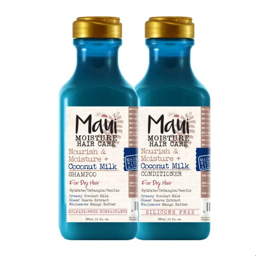 Maui Moisture Coconut Milk Shampoo + Conditioner - Hair Plus ME