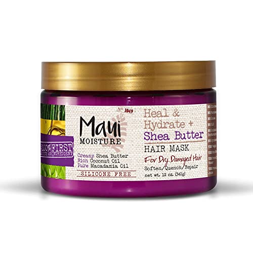 Maui Moisture Heal & Hydrate + Shea Butter Hair Mask & Leave-In Conditioner - Hair Plus ME