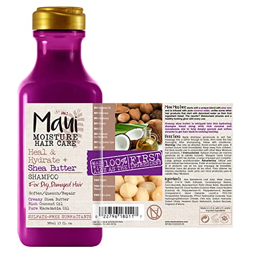 Maui Moisture Heal & Hydrate + Shea Butter Shampoo + Conditioner - Hair Plus ME