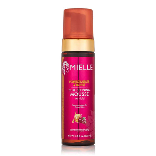 Mielle Organics Pomegranate & Honey Curl Defining Mousse with Hold 7.5 OZ - Hair Plus ME