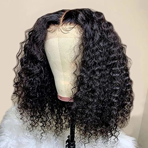 Mongolian Kinky Curly Human Hair 13x4 HD Transparent Lace Front Wig - Hair Plus ME