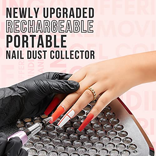 Nail Dust Collector 60W Extractor Vacuum - Hair Plus ME