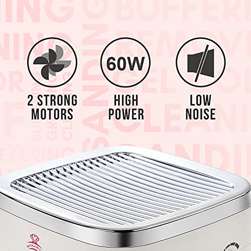 Nail Dust Collector 60W Extractor Vacuum - Hair Plus ME