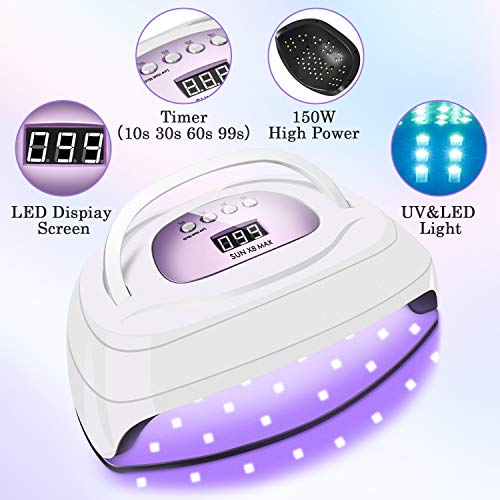 Portable Professional UV LED Nail lamp - Hair Plus ME