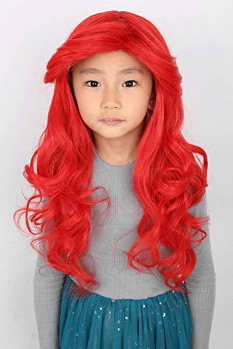 Princess Theme Long Red Wig for Kids - Hair Plus ME