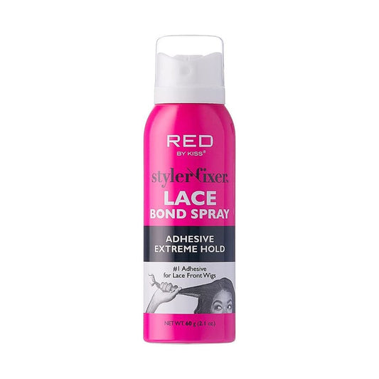 Red by Kiss Styler Fixer Lace Bond Spray Adhesive Extreme Hold - Hair Plus ME