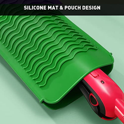 Resistant Silicone Mat Pouch for Flat Iron - Hair Plus ME