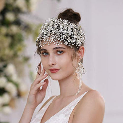 Rhinestone Bridal Hair Headpiece - Hair Plus ME