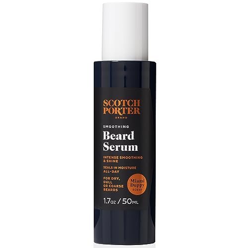 Scotch Porter Smoothing Beard Oil for Men | Vegan | 1.7 oz Bottle - Hair Plus ME