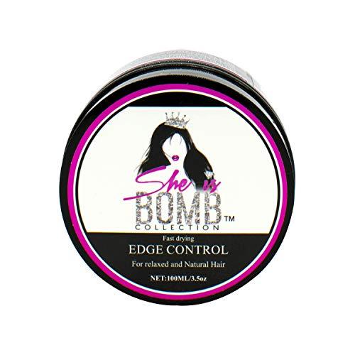 She Is Bomb Collection Edge Control 3.5 Oz. - Hair Plus ME