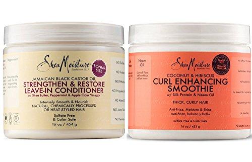 Shea Moisture Coconut and Hibiscus Curl Enhancing Smoothie - Hair Plus ME