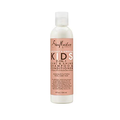 SheaMoisture Kids Shampoo, Detangler and Cream For Moisture and Shine , 3.0 Count - Hair Plus ME
