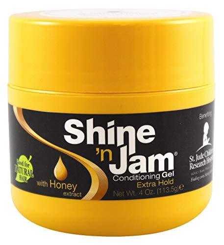 Shine N Jam Conditioning Gel Extra Hold 4 Ounce (2 Pack) - Hair Plus ME