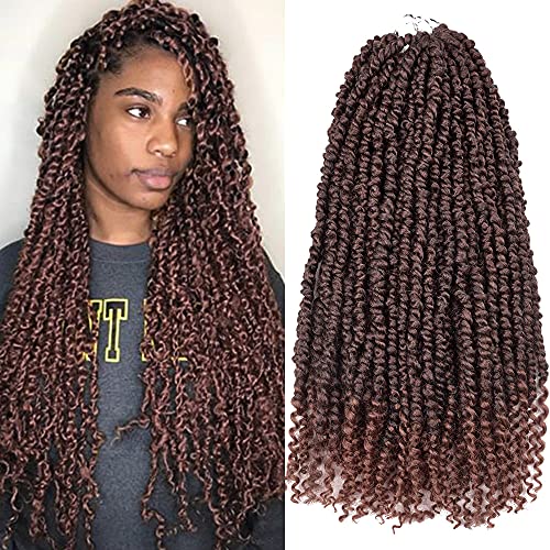 Silike 18inch Pre-twisted Passion Twist Crochet Braiding Hair(1b) - Hair Plus ME