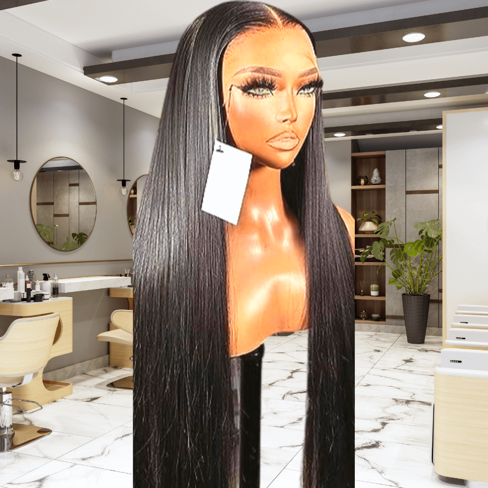 Straight 13x4 Lace Front Human Hair Wig - Hair Plus ME