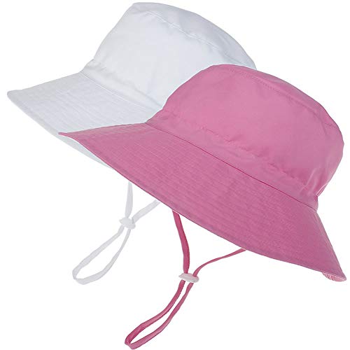 UPF 50+ Baby Bucket Hat w/ Wide Brim - Hair Plus ME