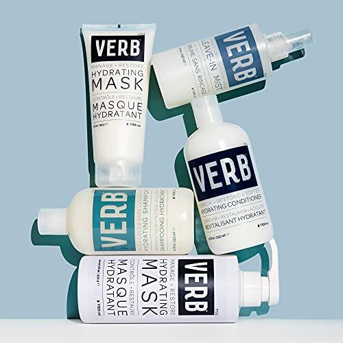 Verb Hydrating Hair Mask - Vegan Deep Conditioning Hair Treatment 6.8 fl oz - Hair Plus ME