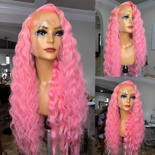 Vivid Colors Loose Wave Synthetic Lace Front Wig - Hair Plus ME