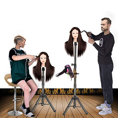 Wig Stand Tripod Stand For Hairdressing - Hair Plus ME